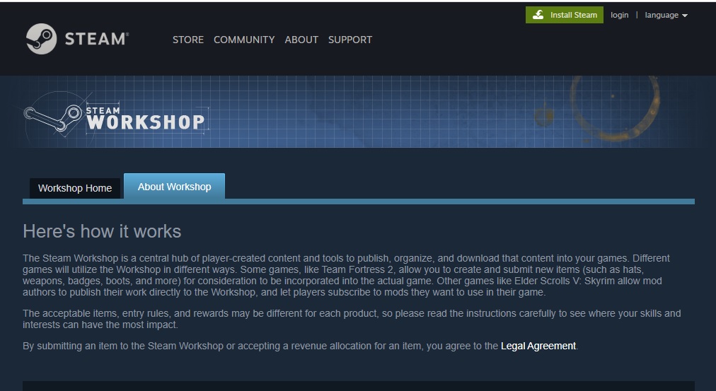 Steam Workshop Drives User Generated Content Dfc Dossier - roblox ugc catalog how to submit