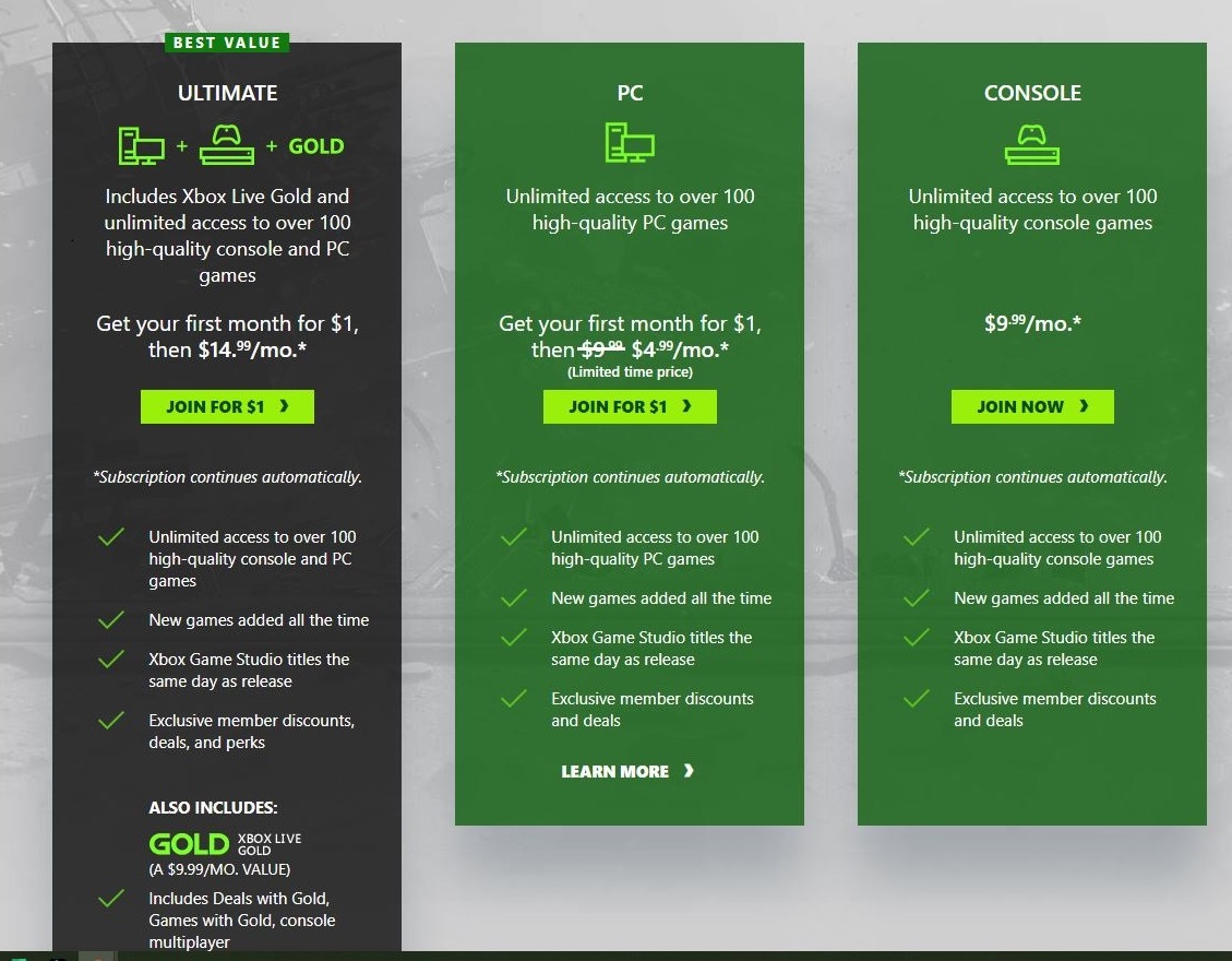 Xbox Game Pass Ultimate Digital Download Price Comparison