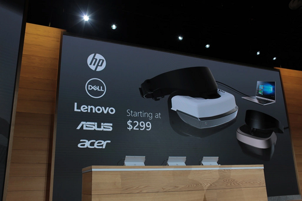 Microsoft Partners for $299 Virtual Reality Headsets