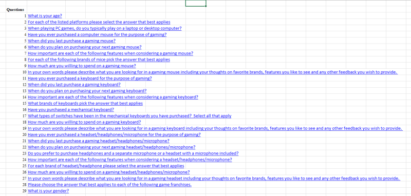 accessoriesurveyquestions