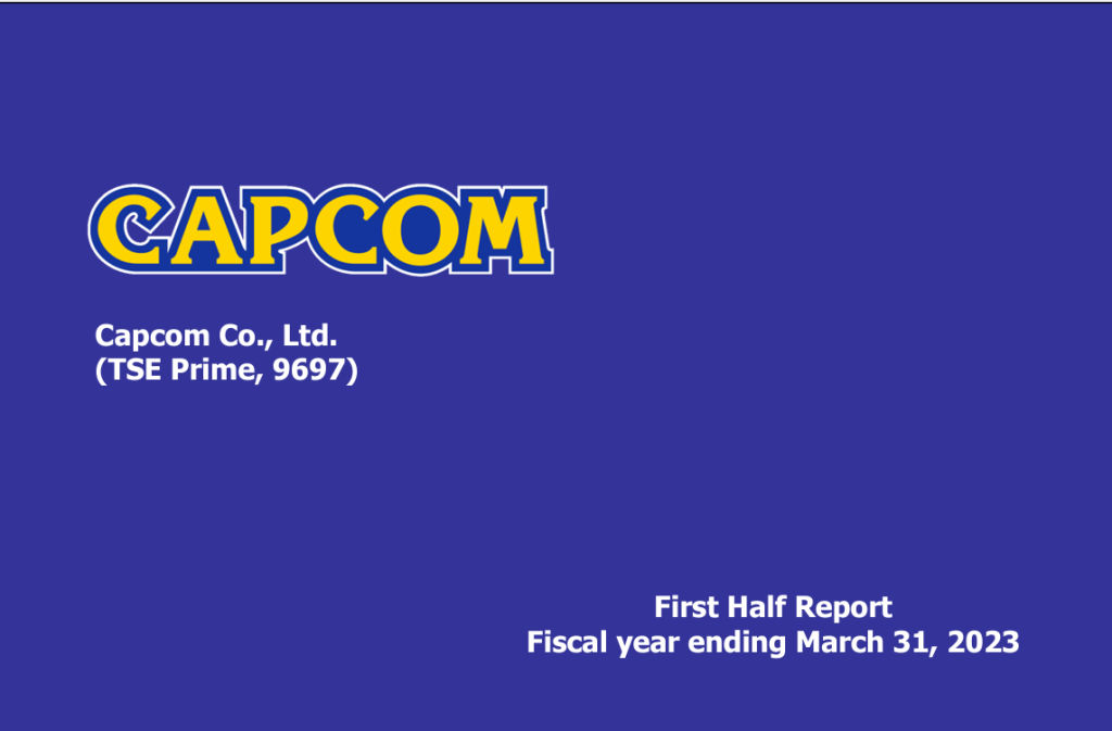 Capcom revenue