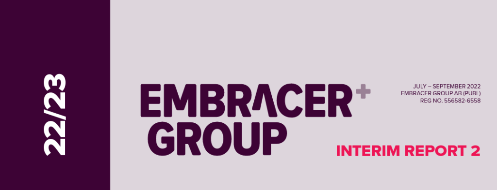 Embracer group Revenue