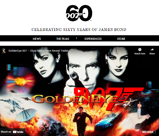 GoldenEye 007 coming to Nintendo Switch Online and Xbox Game Pass