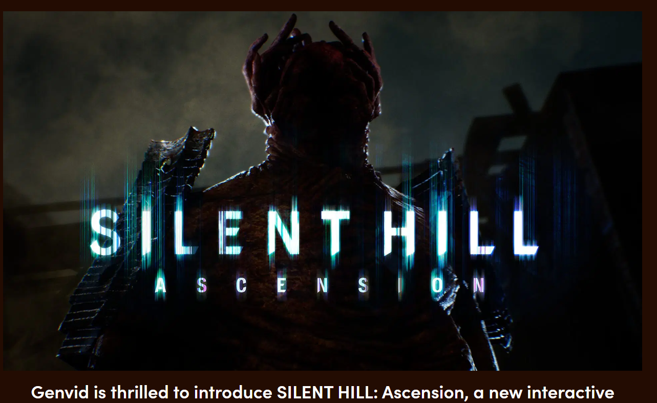 Genvid Announces Massively Interactive Live Event Based on Konami’s Silent Hill
